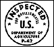 Image of seal of inspection for poultry